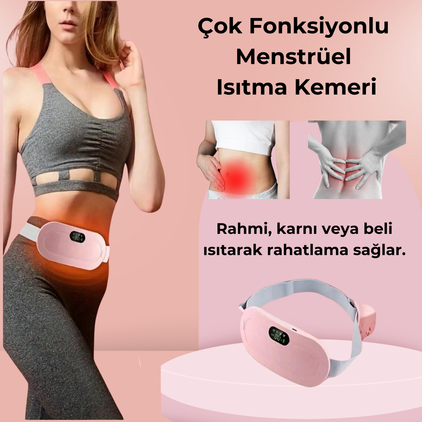 Menstrüel Isıtma Kemeri